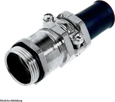 Obrázok produktu pre 52106530 LAPP Skrutkový spoj s ochranou proti ohybu M32x1,5 ZBKM-32/0 Mosadz (CuZn) poniklovaná Dĺžka závitu 8,0 mm - 1 kus