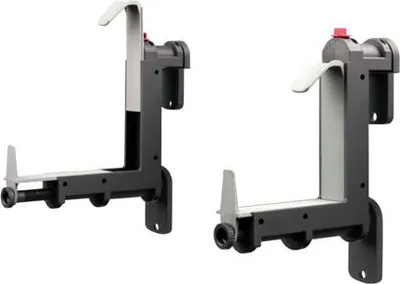 Image de Support pour caissettes à fleurs Verso Fix plastique anthracite 2 pcs.