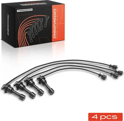 Produktbild von Frankberg 4x Zündleitungssatz Zündkabel für Hyundai Lantra I Santamo Sonata III KIA Joice Mitsubishi