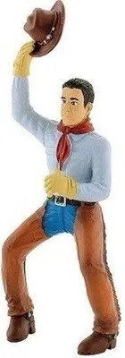 Produktbild von Bullyland Animal World Figur Westernreiter Mike 11 Cm