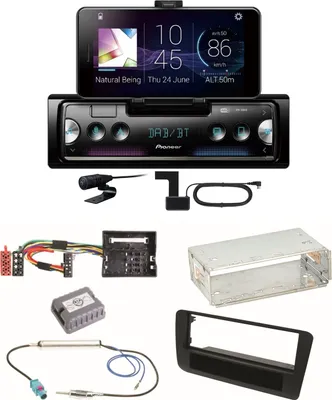 Produktbild von Pioneer SPH-20DAB Digitalradio Bluetooth FLAC AUX MP3 Einbauset für Audi A1 8X