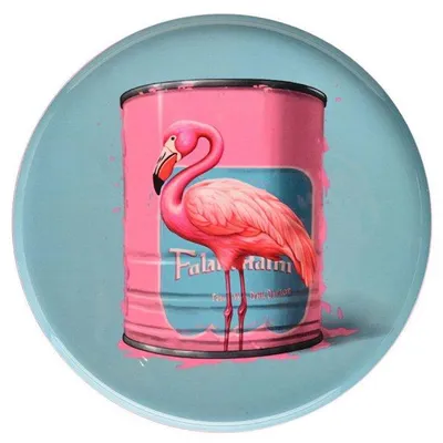 Produktbild von Gift Company Dekotablett Love Trays Flamingo (22,9cm)