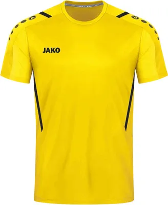 Produktbild von JAKO Kinder Trikot Challenge, Farbe:citro/schwarz, Größe:140