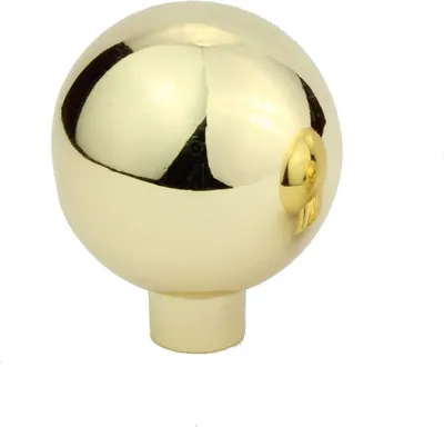 Immagine prodotto di Natural Goods Berlin maniglia per mobili BALL, pomolo per mobili, maniglia per armadi, pomolo per cassetti e porte, oro, 1 pezzo