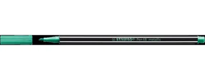 Obrázek produktu pro Prémiové metalické plnicí pero - STABILO Pen 68 metallic - jedno pero - zelená metalíza