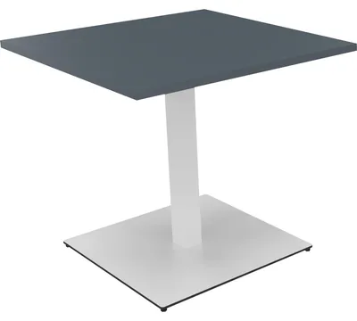 Produktbild von Bespr.ti Rechteck Tellerfuß Quadrat B800xT8000xH720 ws/Lavagrau