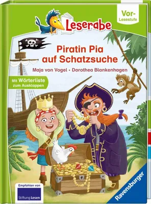 Image de Leserabe Vor-Lesestufe - Piratin Pia auf Schatzsuche