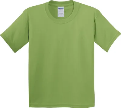 Produktbild von Gildan Kinder T-Shirt mit Rundhalsausschnitt, kurzärmlig BC482 (L) (Kiwi)