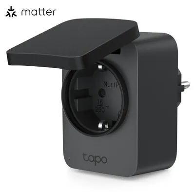 Productafbeelding van TAPO P410M: Slimme, draadloze buitenstopcontact met energiebewaking