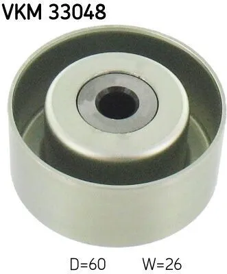 Produktbild von SKF VKM 33048 Umlenkrolle Keilrippenriemen passend für PEUGEOT 206 Schrägheck (2A/C) 206 SW (2E/K) PARTNER Combispace (5F) PARTNER Kasten (5)