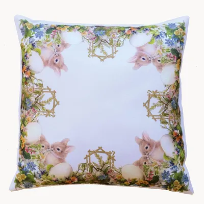Produktbild von Kissenhülle 40 x 40 cm mit Ostermotiv 40 x 40 Kissenhülle