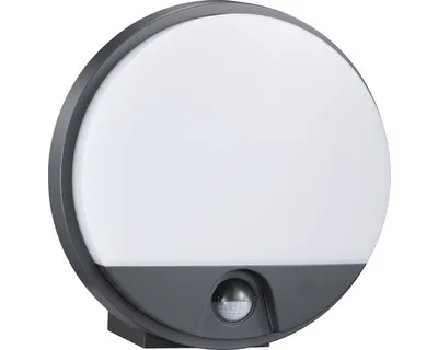 Obrázek produktu pro LED venkovní nástěnné svítidlo Darja IP54 15 W 1350 lm 4000 K šedé se senzorem pohybu