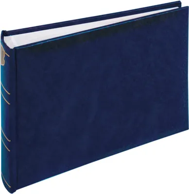 Immagine prodotto di Henzo Album fotografico Basicline blu 21,5x16 cm 50 pagine bianche