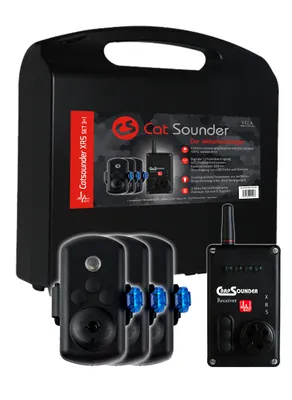 Zdjęcie produktu dla Zestaw radiowy Carpsounder Catsounder XRS ACC 3+1 / radiowy sygnalizator brań suma