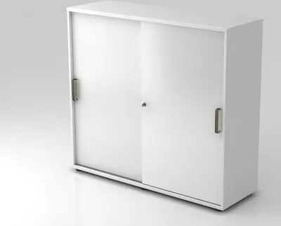 Produktbild von Schiebetürschrank 1753S SG, 3 OH 120 x 40 x 110 cm (BxTxH)