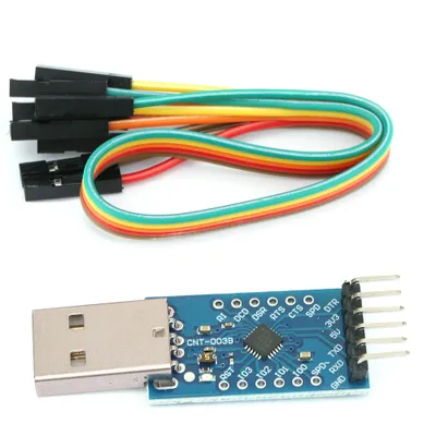 Produktbild von Moduł konwertera szeregowego, konwerter USB 2.0 na TTL, moduł konwertera USB 2.0 na szeregowy, konwerter USB 2.0 na TTL UART 6PIN, płytka konwertera USB2.0