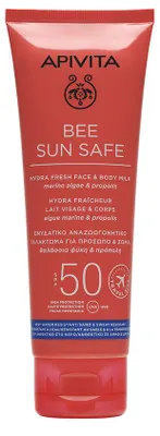 Produktbild von Apivita Bee Sun Safe Moisturizing Refreshing Emulsion for Face & Body SPF50 100ml