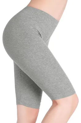 Produktbild von Dünn Knielange Hosen Damen Leggings Sommer Kurze Hose Unter Rock Sommer