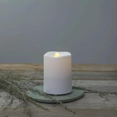 Zdjęcie produktu dla Świeca Led WATER CANDLE biała zasilana z USB 14cm na wodę