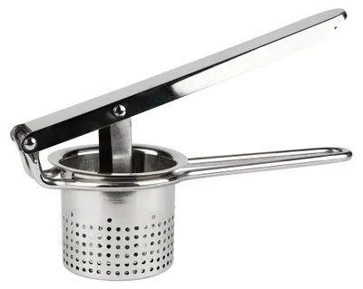 Produktbild von Edelstahl Kartoffelpresse 26 cm EUROHOME® – 27x13x10cm – für Ihre kulinarischen Kreationen