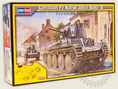 Zdjęcie produktu dla Czołg Kpfw 38(t), wersja B / 1:35