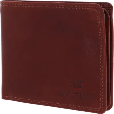 Produktbild von MUSTANG Leder Geldbörse Udine Wallet Brown braun