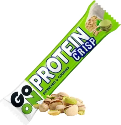 Zdjęcie produktu dla Baton proteinowy GoOn Crisp o smaku Pistacjowym 45 g