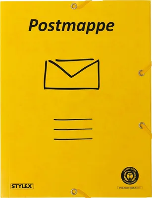 Produktbild von 5x Postmappe DIN A4 / Blauer Engel
