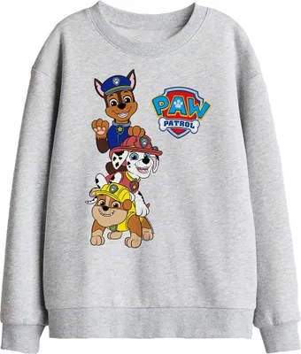 Produktbild von Paw Patrol - "Pups" Sweatshirt für Kinder TV29975 (116) (Sportliches Heather)