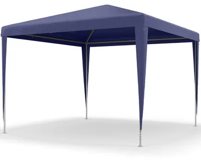Produktbild von 3x3m tragbarer Gartenpavillon mit UV-Schutz, Blau