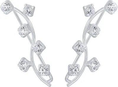 Produktbild von Ohrklemmen 925 Silber Zirkonia Ohr Kletterer Ear Climber