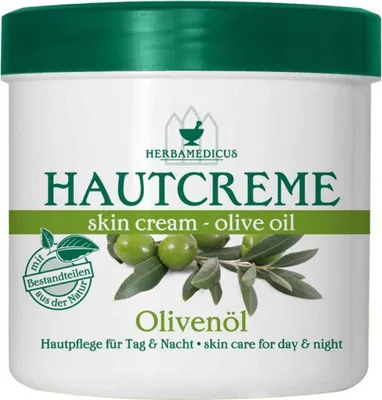Obrázek produktu pro Herbamedicus Olivový hydratační pleťový krém (250ml), 11525