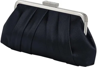 Produktbild von Elegante Satinkleid Clutch Handtasche für Frauen - Perfekt für Abend, Hochzeit und Feier