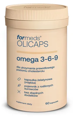 Produktbild von ForMeds Olicaps Omega 3-6-9 60 Weichkapseln