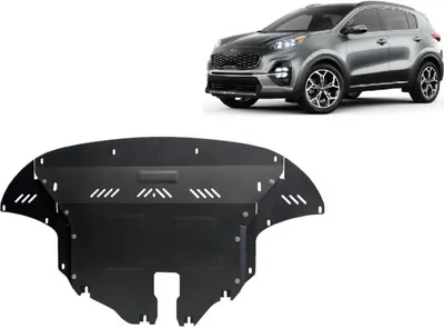 Produktbild von Oceľový ochranný kryt podvozku pre motor Kia Sportage
