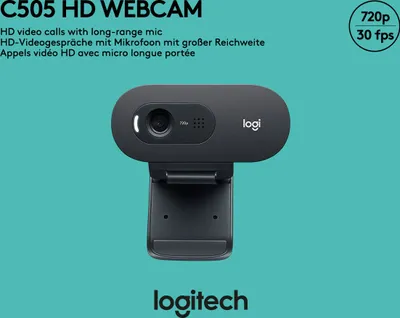 Image de Webcam Logitech C505 Full HD Flash