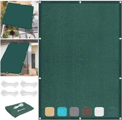 Produktbild von Sonnensegel Gartenbalkon 2,6 x 10 m - Atmungsaktiv Wasserdurchlässiger UV-Schutz für Außen, Camping und Terrasse