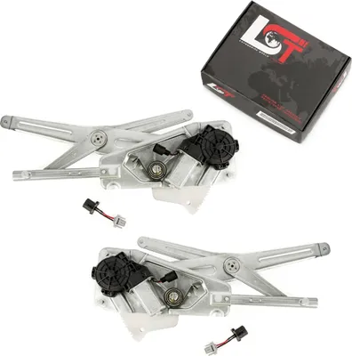 Produktbild von 2x Elektrischer Fensterheber mit Motor vorne links rechts für RENAULT TWINGO I 1