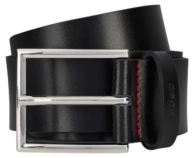 Produktbild von Hugo Boss - "Giaspo" Gürtel für Herren, Leder GT17016 (105 cm) (Schwarz)
