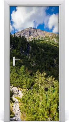 Produktbild von Tulup Türaufkleber 95x205 cm Dekorative Aufkleber Selbstklebend Wasserdichte Tapete Abnehmbar Schlafzimmer Wohnzimmer Wohnkultur - Marine Auge Tatry