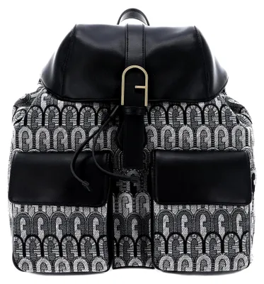 Produktbild von Freizeitrucksack Rucksack Flow Backpack Toni Grigio + Nero schwarz weiß