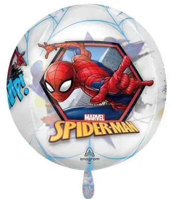 Image de Ballon en plastique Spiderman 38 x 40 cm - Anagram