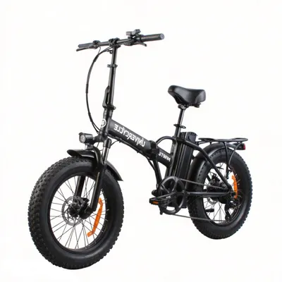Immagine prodotto di UNIVERCYCLE B3 Bicicletta elettrica - Batteria 48V13Ah 20" Pneumatici Freno a disco idraulico - Nero