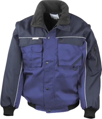 Produktbild von Result WORK-GUARD R71X | Workguard Heavy Duty Jacket / Arbeitsjacke - Farbe: Royal/Navy - Größe: M