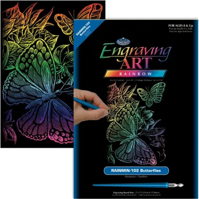Produktbild von Royal & Langnickel Gravurkunst Mini, 127 x 178 mm, 101 Ktzchen & Welpe