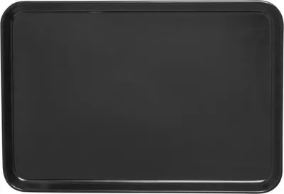 Produktbild von WACA  Tablett Melamin, schwarz, Höhe: 17 mm, Länge: 350 mm, Breite: 240 mm