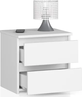 Immagine prodotto di Comodino | Comodino da notte | Larghezza 40 cm, due cassetti