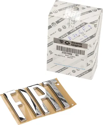 Produktbild von Original Fiat Emblem hinten 735729098