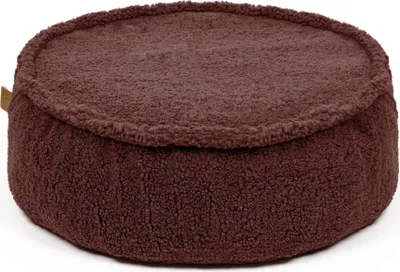 Image de Pouf rond pour enfant Pouf pour enfant Fauteuil pour enfant, Bearly, Marron
