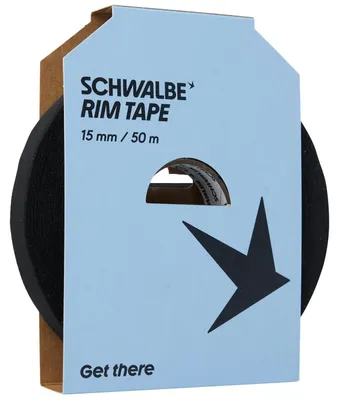 Image de SCHWALBE BANDE HAUTE PRESSION 15mm 50 m/rouleau Textile, Auto-adhésif